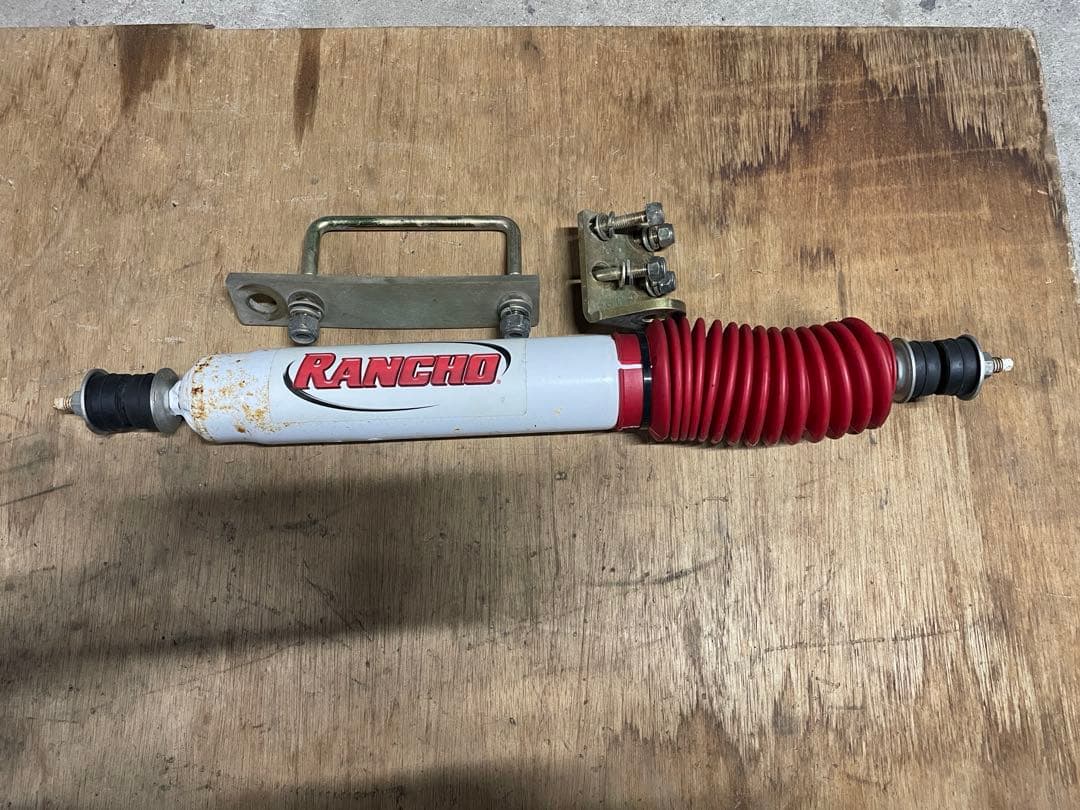 RANCHO ランチョ JB23 ステアリングダンパー ステー付 状態◎ - メルカリ
