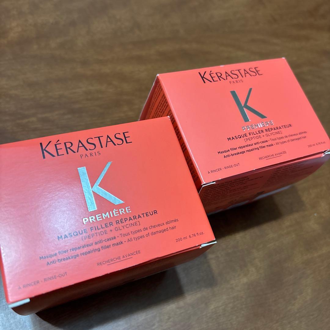 ケラスターゼ プレミアムダメージケア　マスク RACリペア　プルミエール　2個 Amazon.co.jp: KÉRASTASE ケラスターゼ プルミエール マスク RACリペア