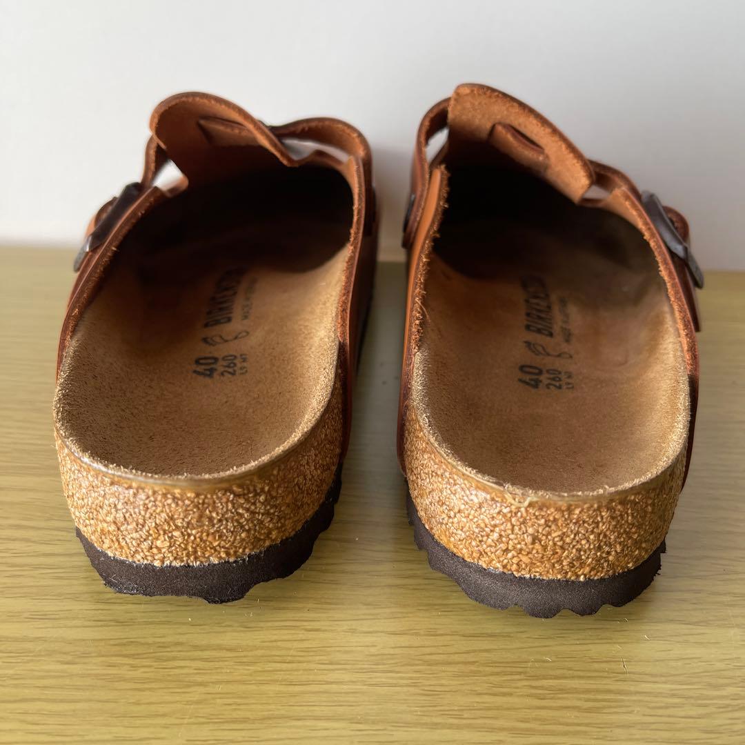 BIRKENSTOCK 】Boston / ボストン スムースレザー - メルカリ