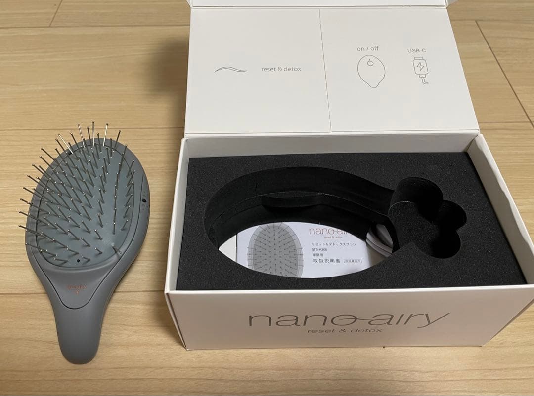 nanoairy reset&detox ブラシ(ナノエアリー)コイズミ KOIZUMI リセット