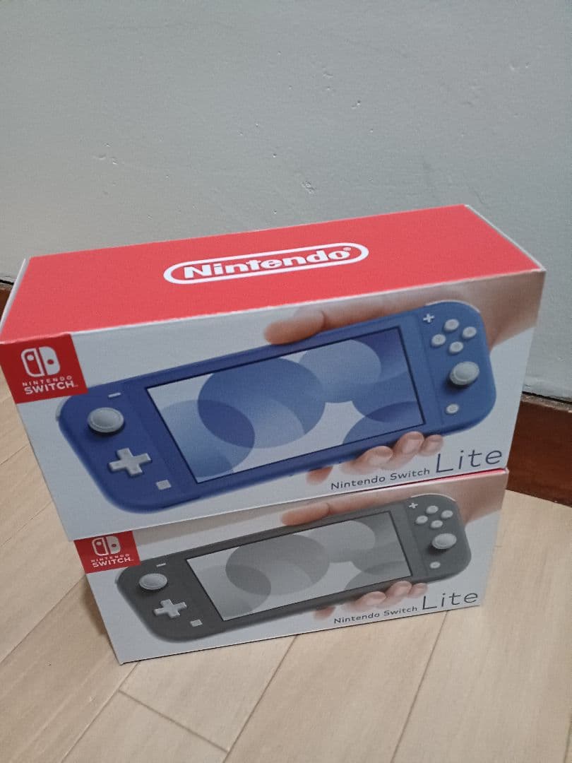 (新品未使用) Switch Lite ブルー、グレー2台セット Nintendo Switch Lite ニンテンドースイッチライト グレー ブルー 新品