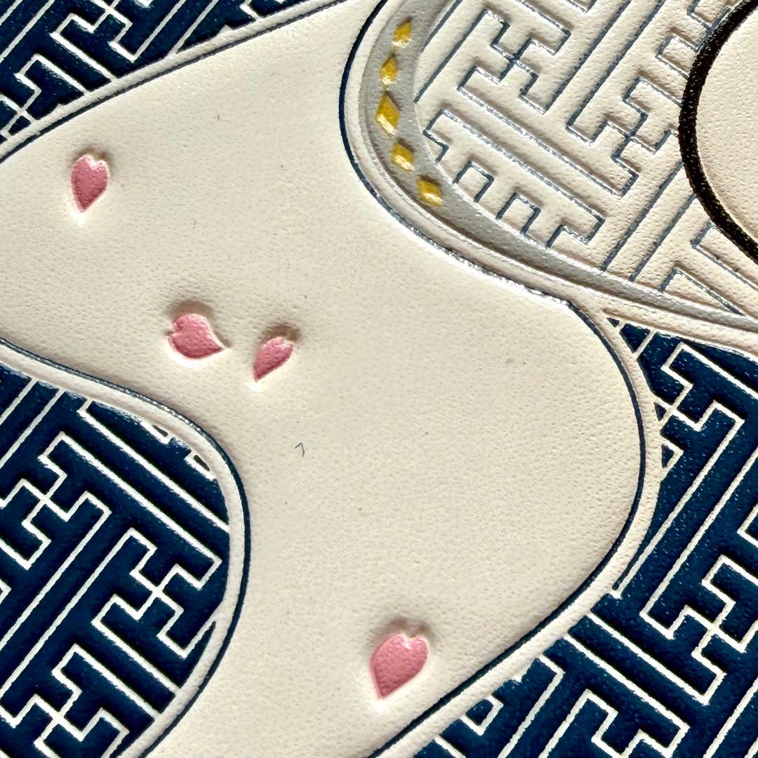 希少☆完売品☆新品】刀剣乱舞×浅草文庫 友禅染牛革スマホケース