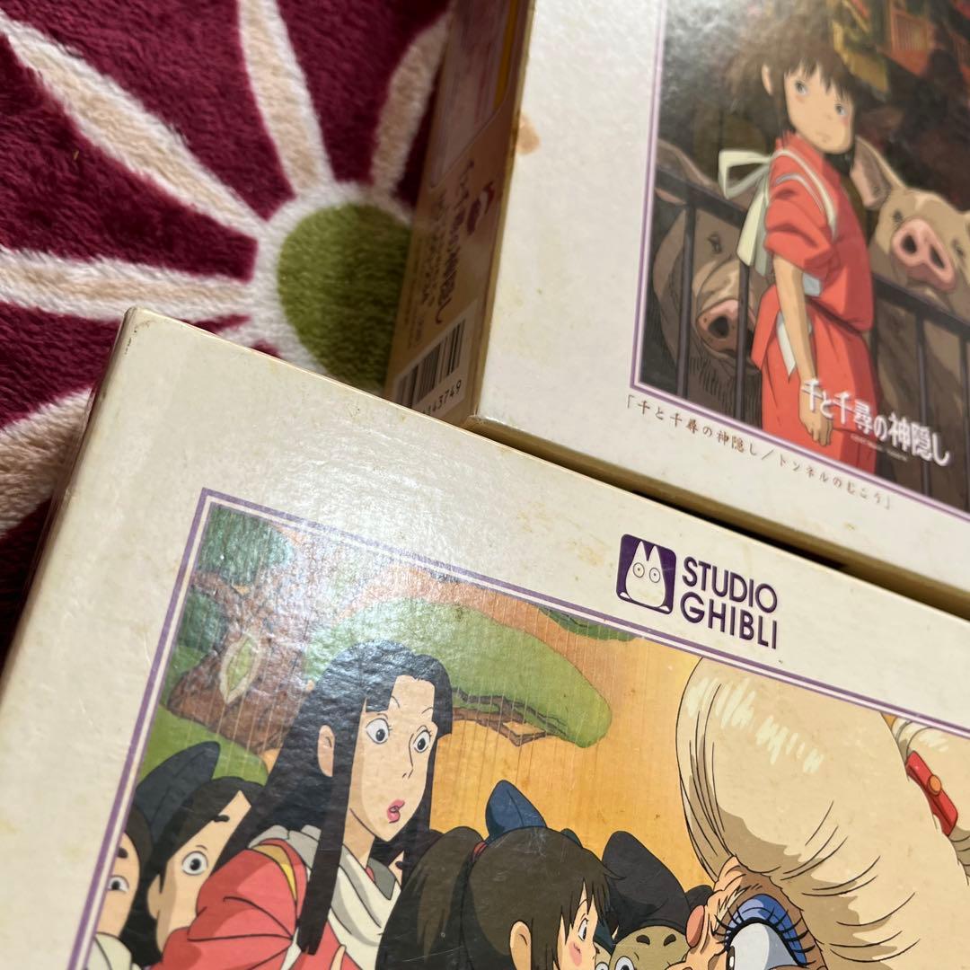 千と千尋の神隠し ジグソーパズル 500ピース ジブリ レトロ まとめ売り