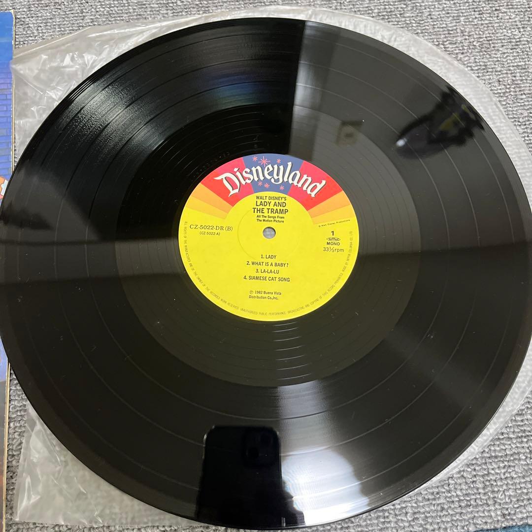 ウォルト・ディズニー わんわん物語 レコード - メルカリ