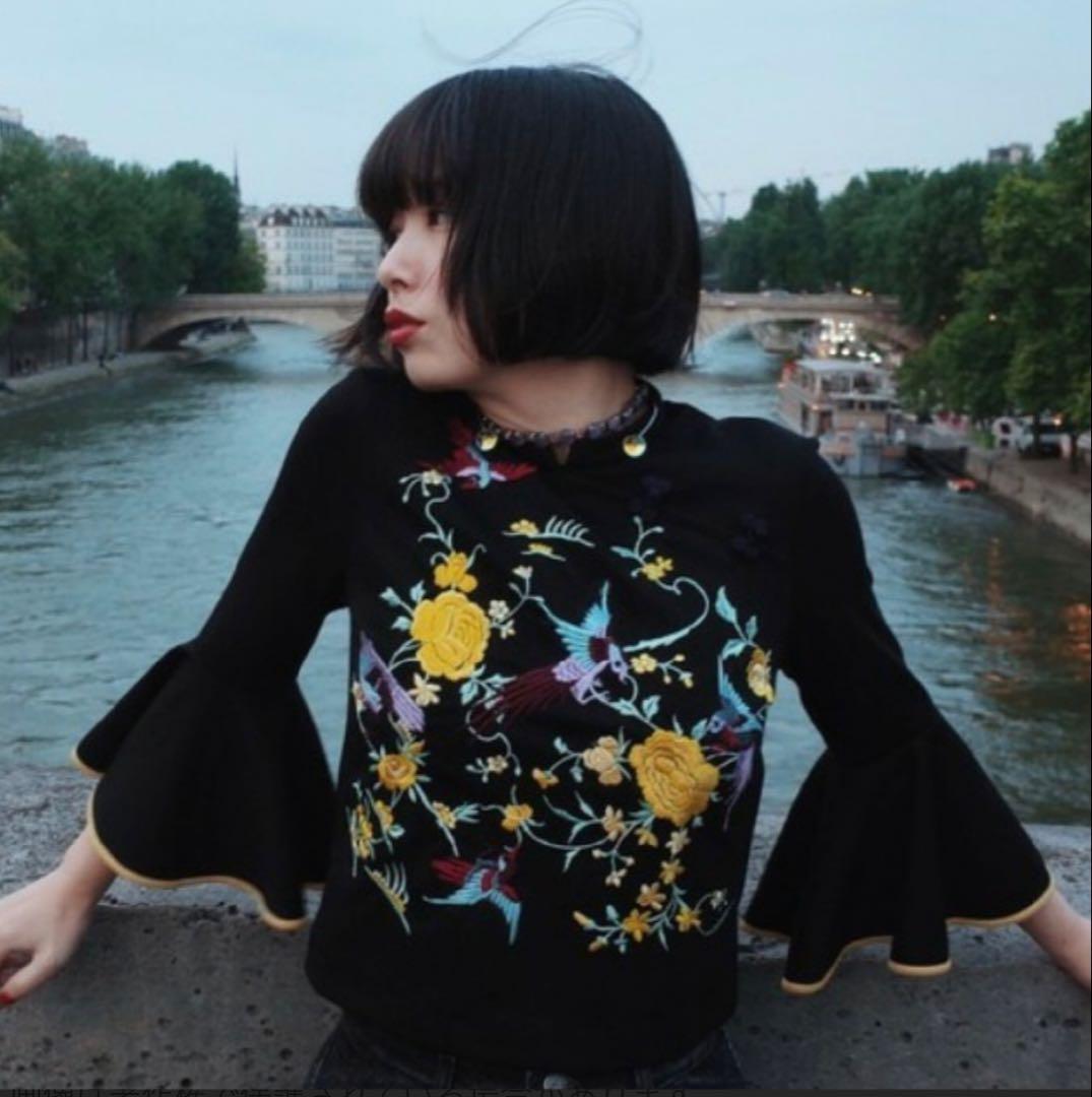 mother チャイナブラウス チャイナ風 平野紗季子 dept vtopia - メルカリ