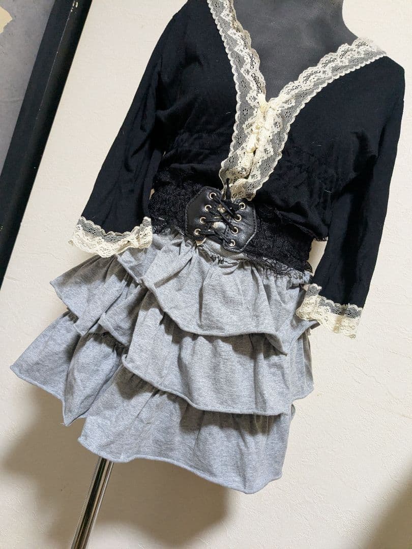 フェアリーグランジバレエコアレースカーディガンy2k - メルカリ