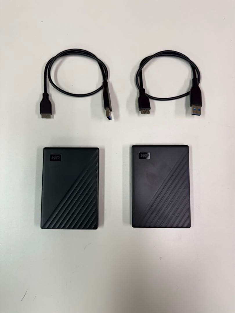 マ*サ様 WD My Passport 2TB 外付けハードディスク 2個セット Amazon | 2TB My Passport for Mac | WD | 外付ハードディスクドライブ