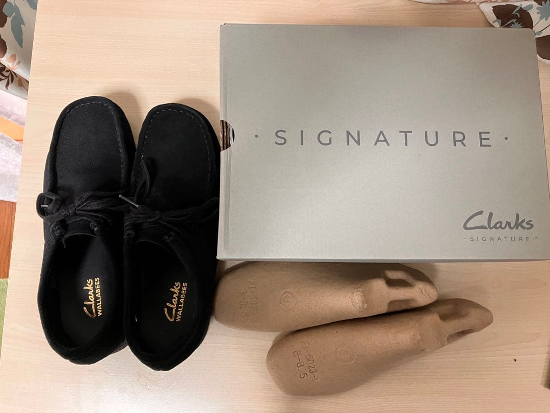 【Kiyoさま用商品】26cm WallabeeEVO ブラック UK7 WallabeeEVO WP / ワラビーエヴォウォータープルーフ（ブラックレザー