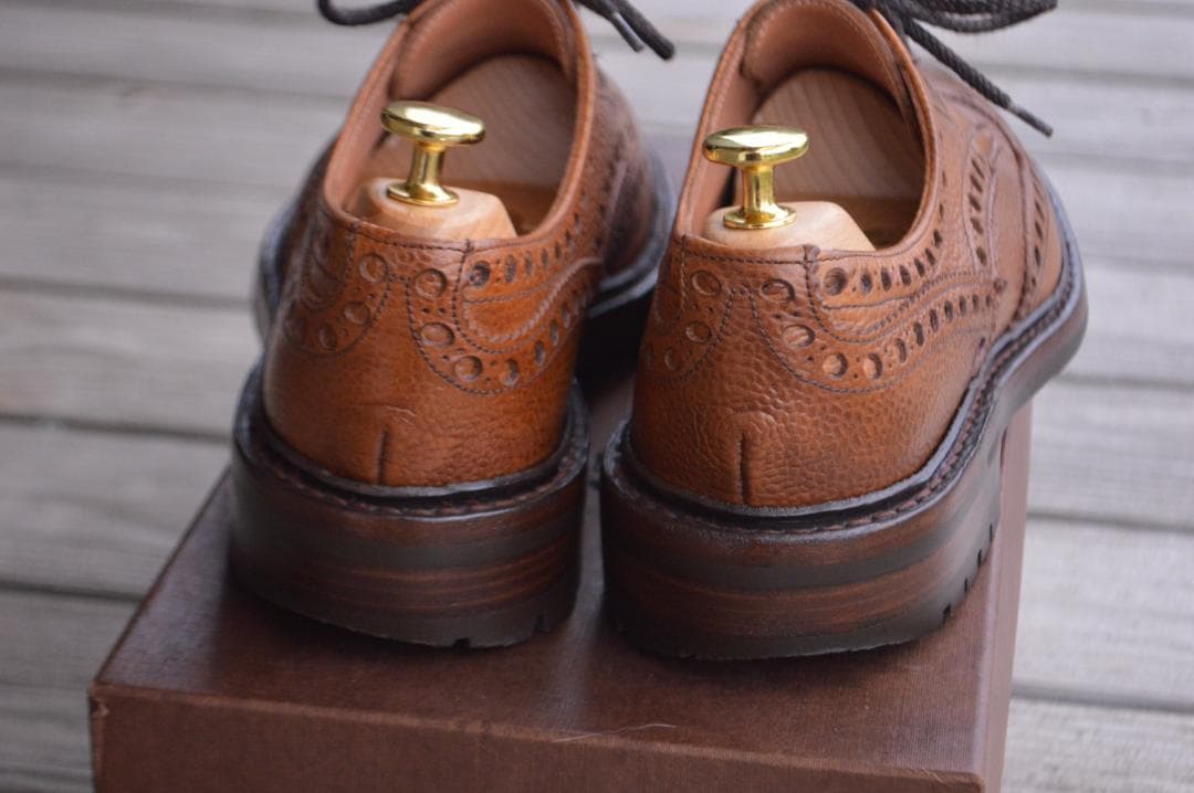 CHEANEY　AVON　C　5.5F　タンブラウン　シューツリー付き　エイボン