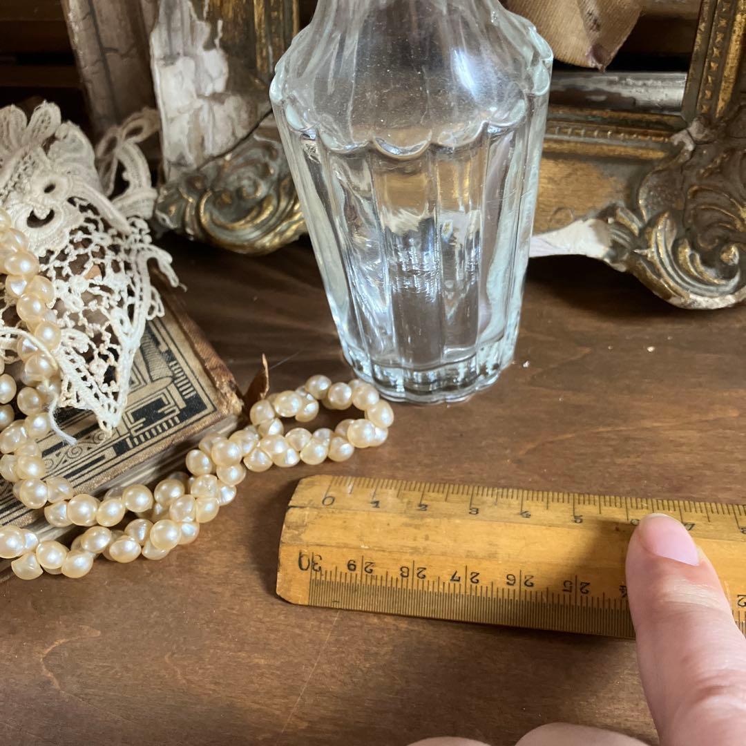 フランスアンティーク香水瓶 パフュームボトル 香水ビン 気泡 - メルカリ