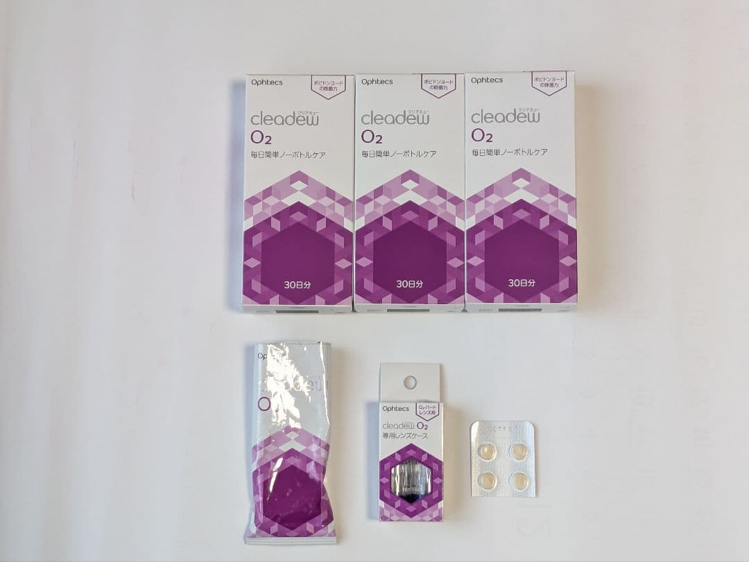 【新品】オフテクス クリアデュー O2 30日分 3箱セット＋おまけ Amazon | 【オフテクス】クリアデュー O2 30日分 ×3箱セット