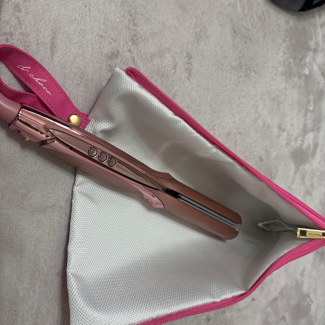 リファストレートアイロンプロ ピンク 耐熱ケースおまけ