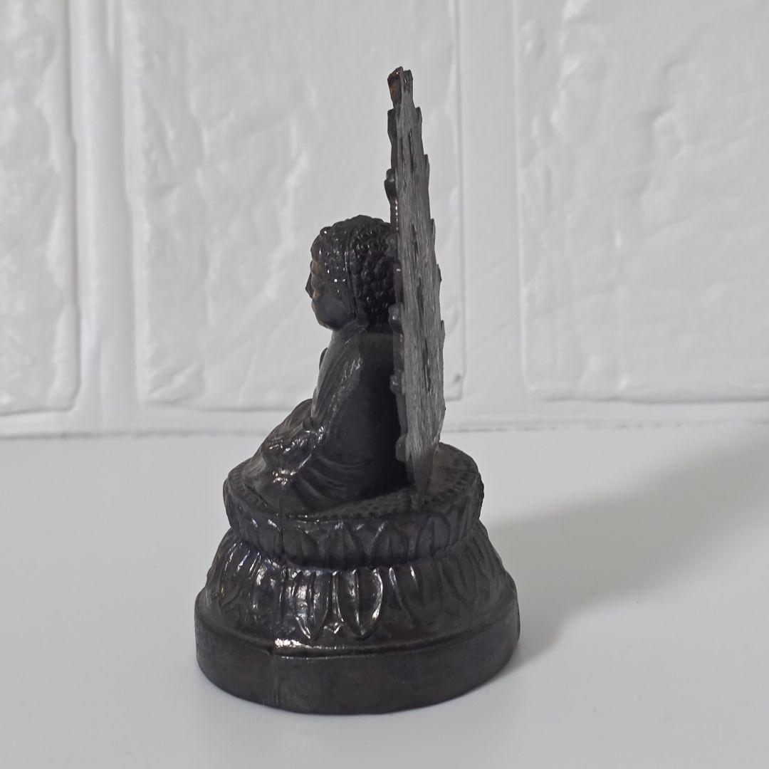 匿名発送 大仏 金属製 奈良大仏 昭和 レトロ アンティーク 魔除け 招福