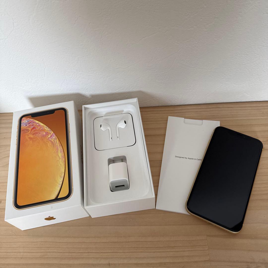 iPhone XR yellow 128㎇ Apple iPhone XR Yellow 128GB (Factory Unlocked) - Good Condition