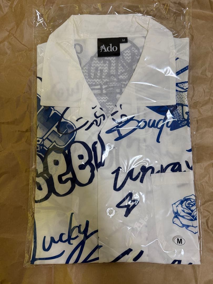 XXL】オープンカラーシャツ Ado 5th ポップアップストア 5周年 XLL Ado