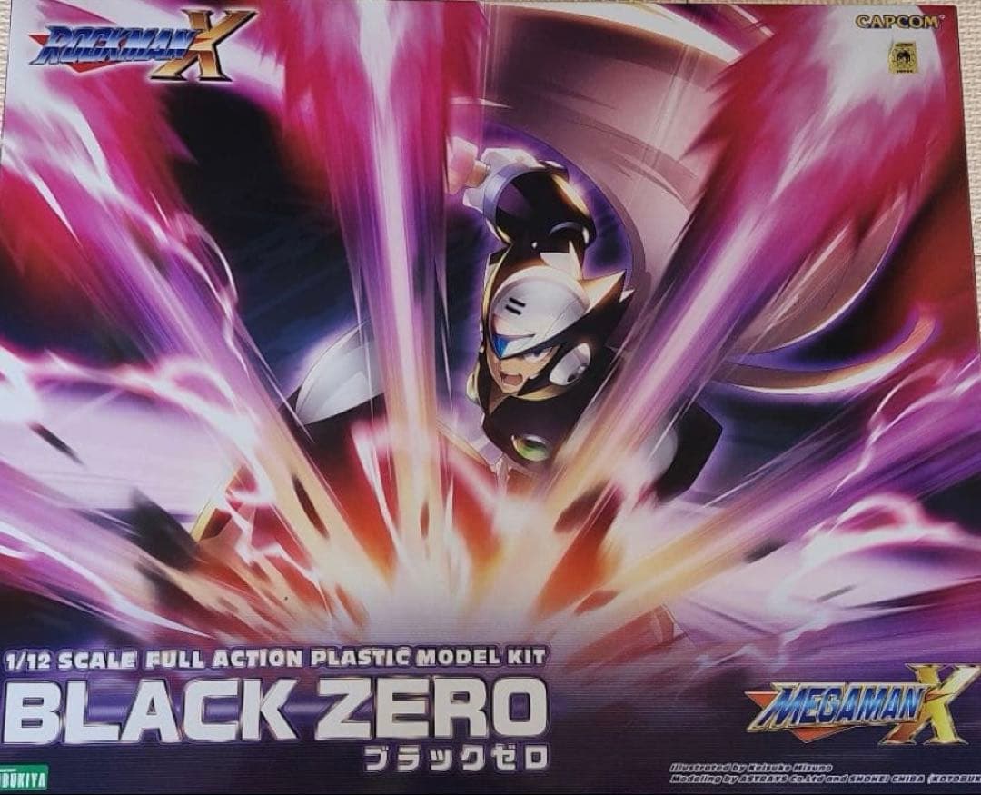 コトブキヤ ロックマンx ブラックゼロ プラモデル ロックマンX』ブラックゼロがプラモデル化！ゼットセイバーは形状の