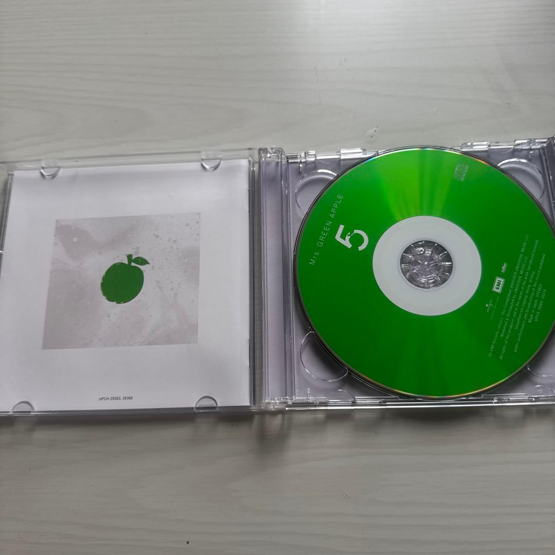 Mrs. GREEN APPLE 「5」COMPLETE BOX※Tシャツなしの通販はau PAY
