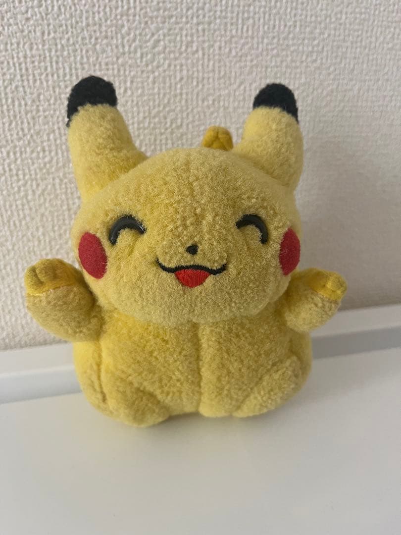 ピカチュウ ぬいぐるみ TOMY 初期 初代 にっこり バンザイポーズ ピカチュウ ぬいぐるみ TOMY 初期 初代にっこり バンザイ ポケモン