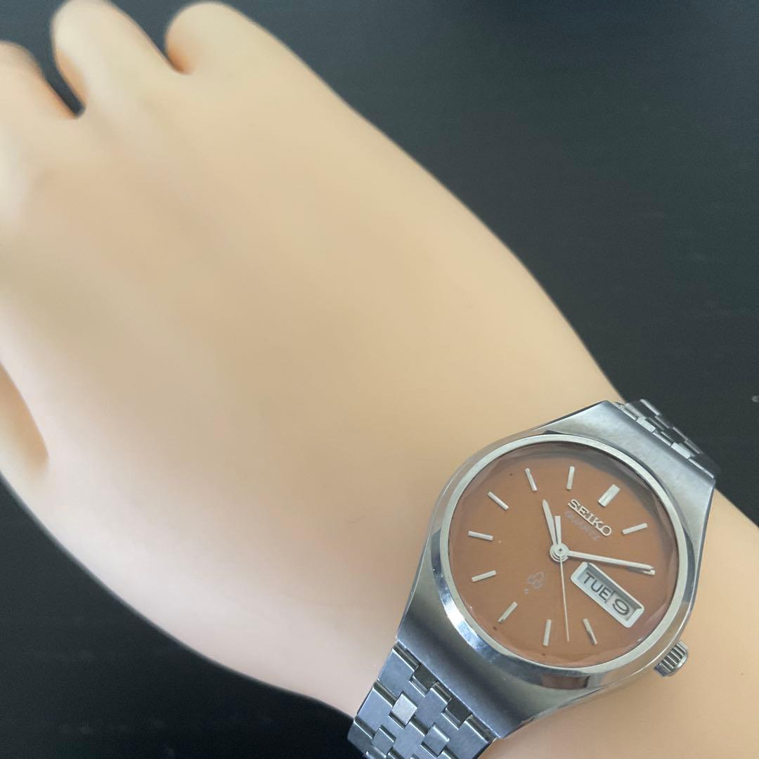 《セイコー》ジョイフル　ヴィンテージクォーツ電池交換済み稼動