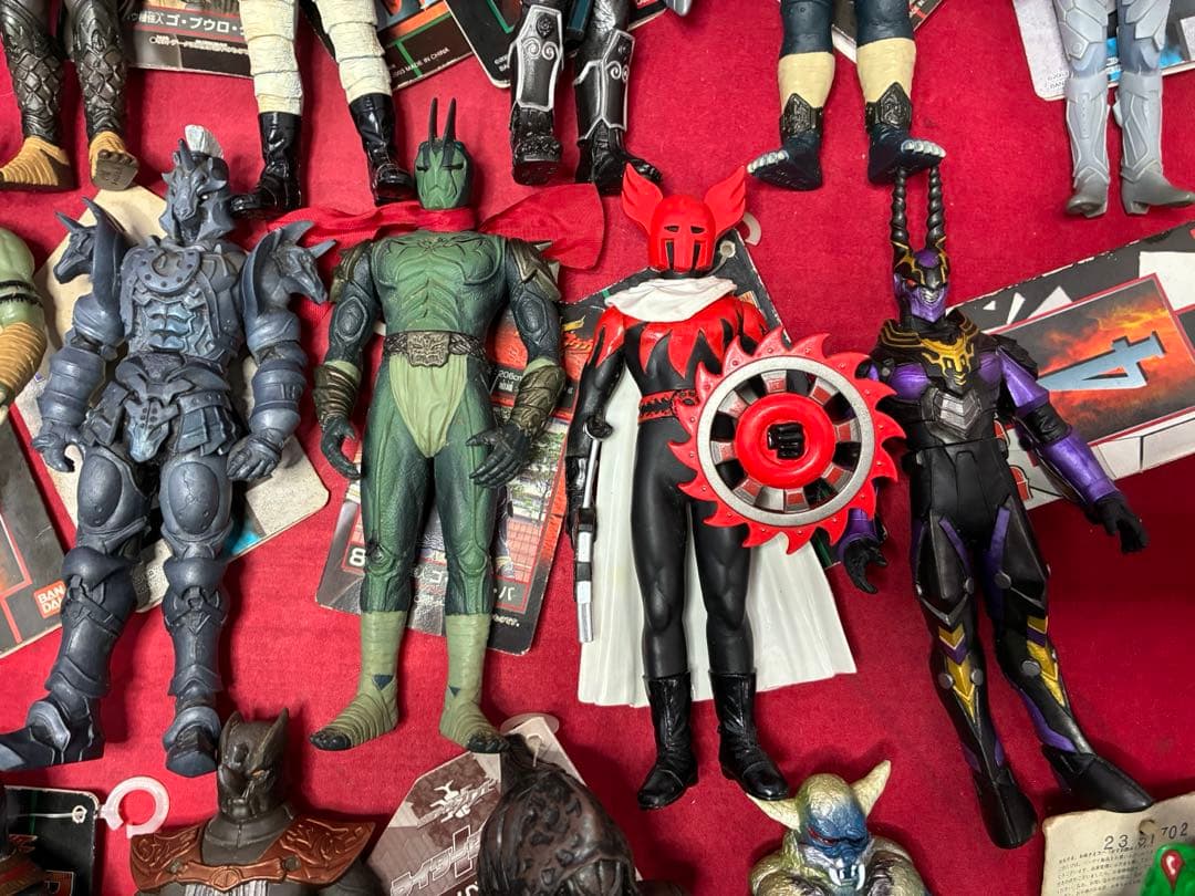 タグ付き 仮面ライダー 怪人シリーズ 21体 まとめ売り ソフビ - メルカリ