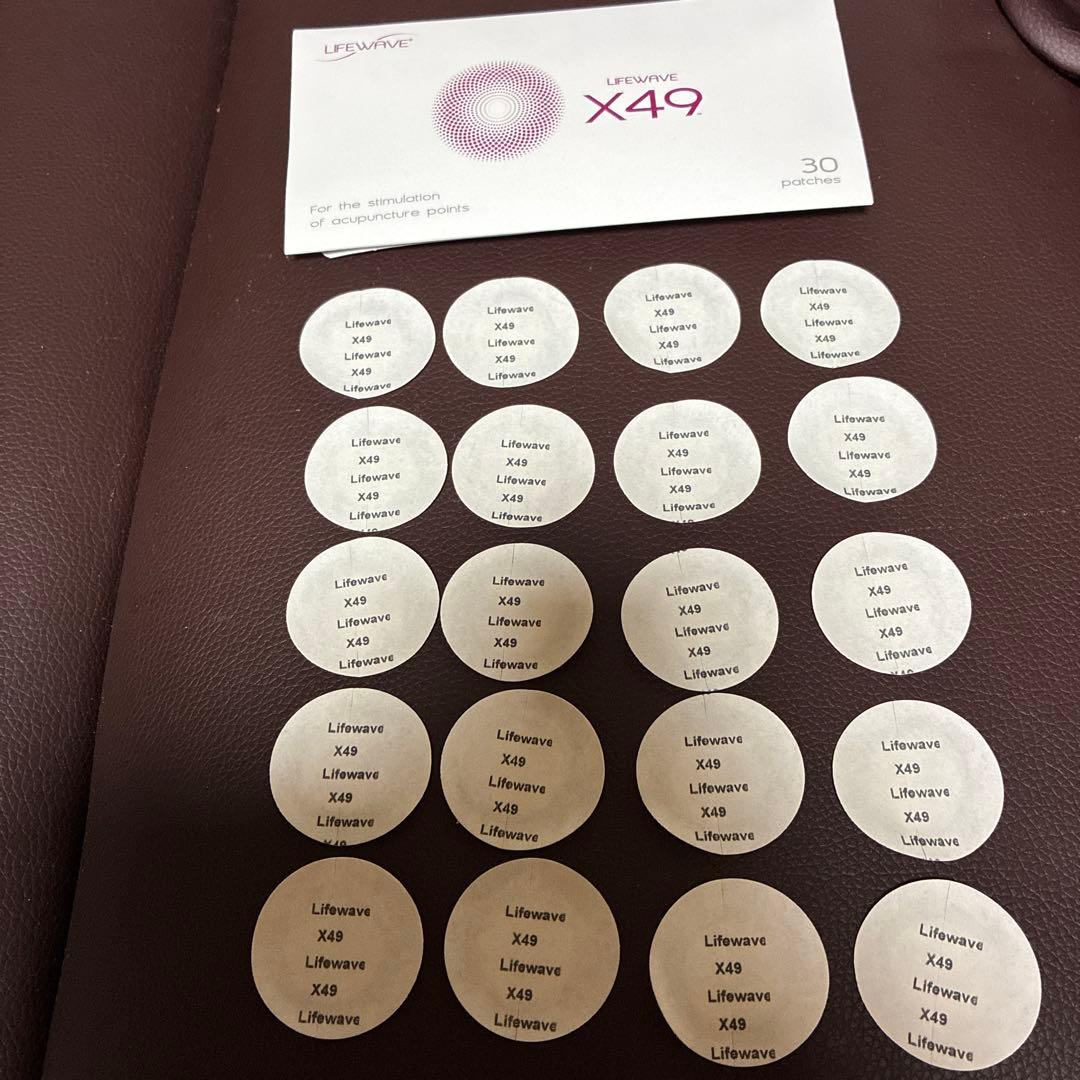 Lifewave X49 パッチ 20枚 ライフウェーブ - メルカリ