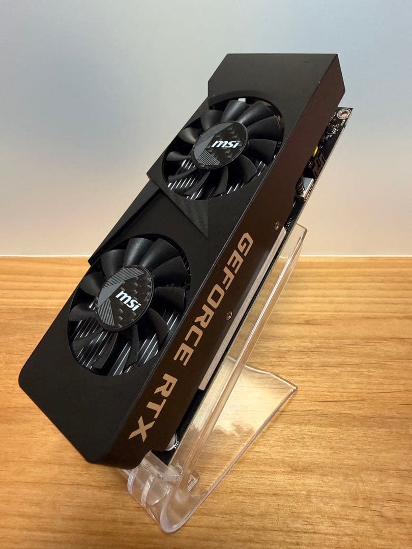 【動作確認済／マイニング未使用】MSI GeForce RTX 3050 6GB MSI GeForce RTX 3050 GAMING X 8GB GDDR6 128bit (V397-421R) Placa