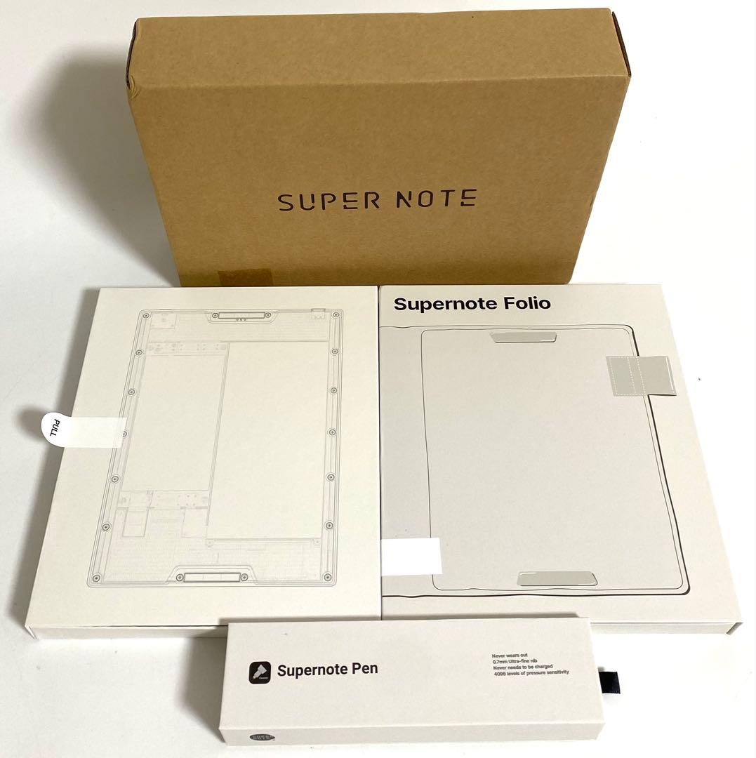 Supernote nomad A6 X2 デジタル電子ノート 電子ペーパー もう紙じゃん！ 書き心地で選ぶならこの手書きメモガジェットが