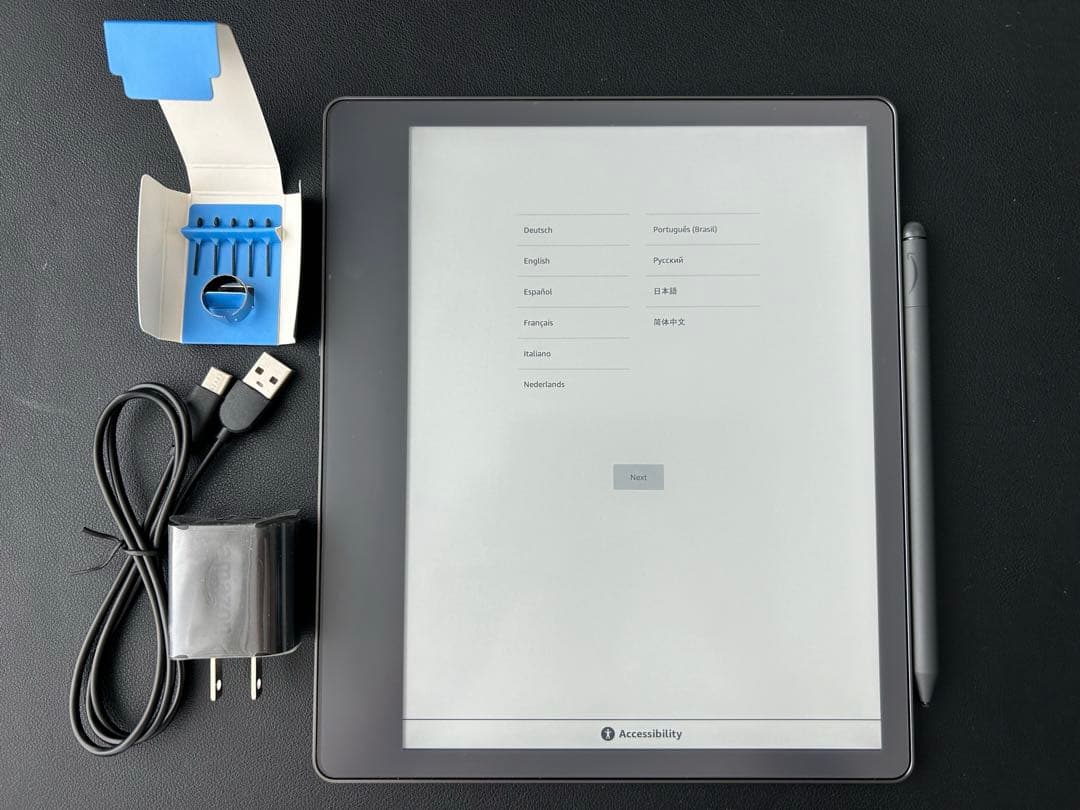 Kindle Scribe(16GB)プレミアムペン、保護シート、ケース付き Amazon.com: Amazon Kindle Scribe Essentials Bundle including