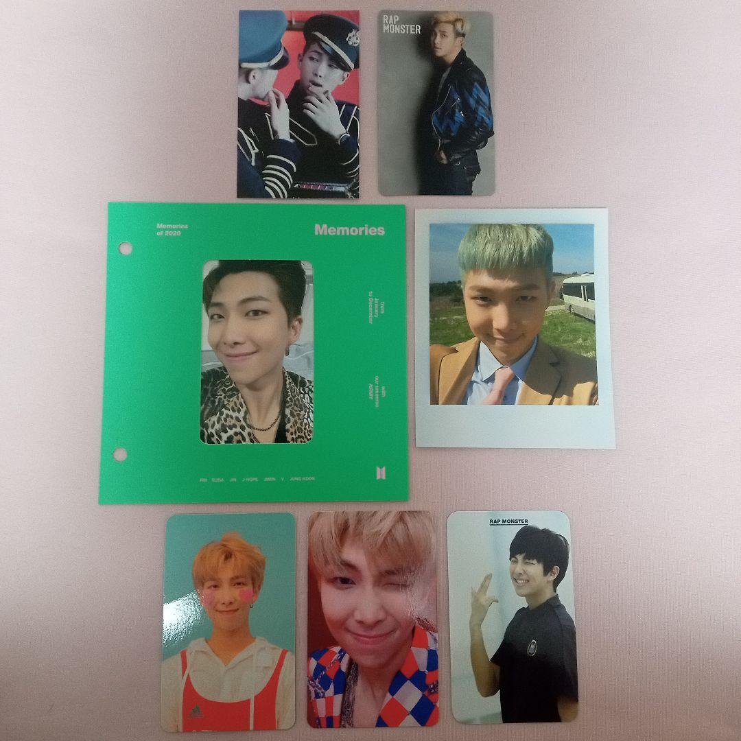 BTS RM ナムジュン 公式 トレカ ポラロイド フォトトレカ 7枚セット