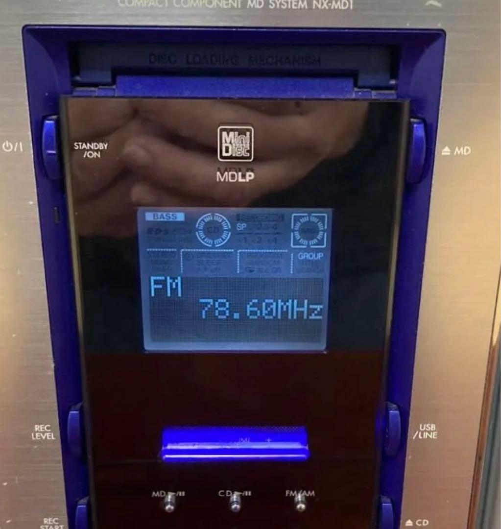 Victor CA-NXMD1-S CD/MDコンポ - メルカリ