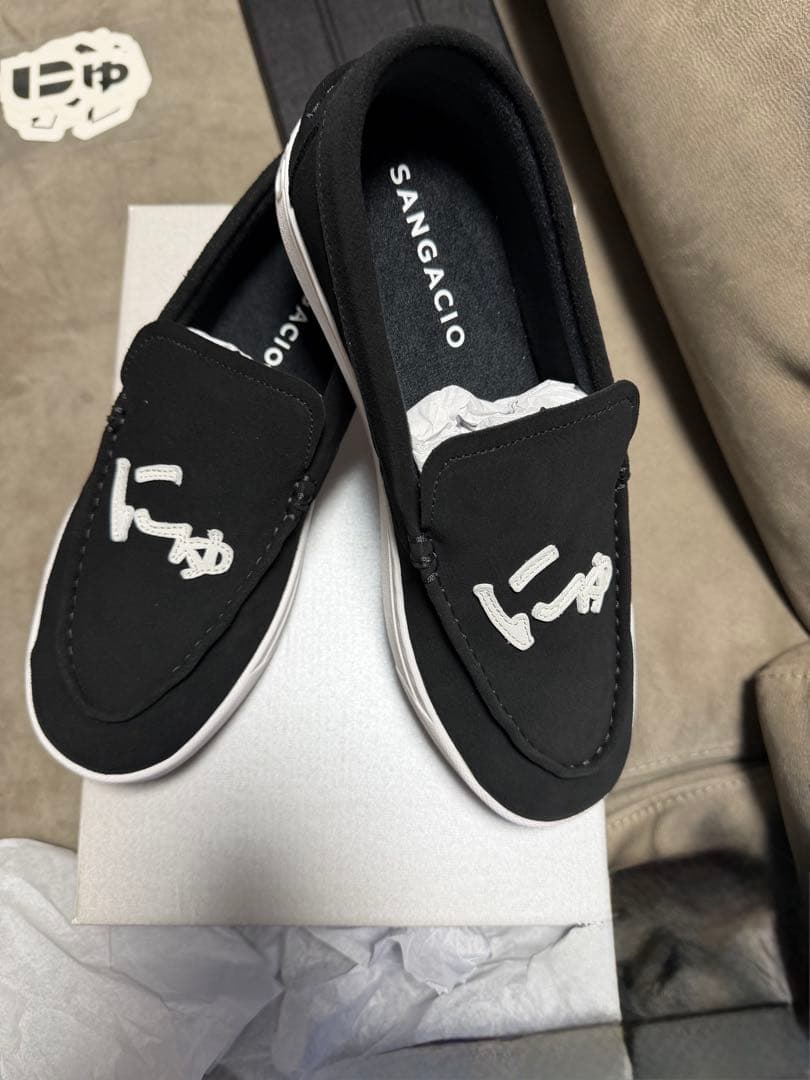 mako-p様専用 SANGACIO LOAFER Black にゅ〜ず - メルカリ