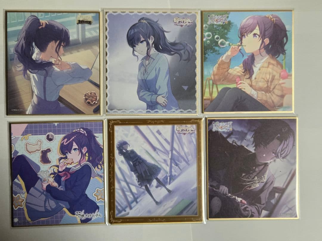 プロセカ　ミニ色紙　朝比奈まふゆ　まとめ売り⑦ プロジェクトセカイ 朝比奈まふゆ ミニ色紙コレクション | K-BOOKS 秋葉原