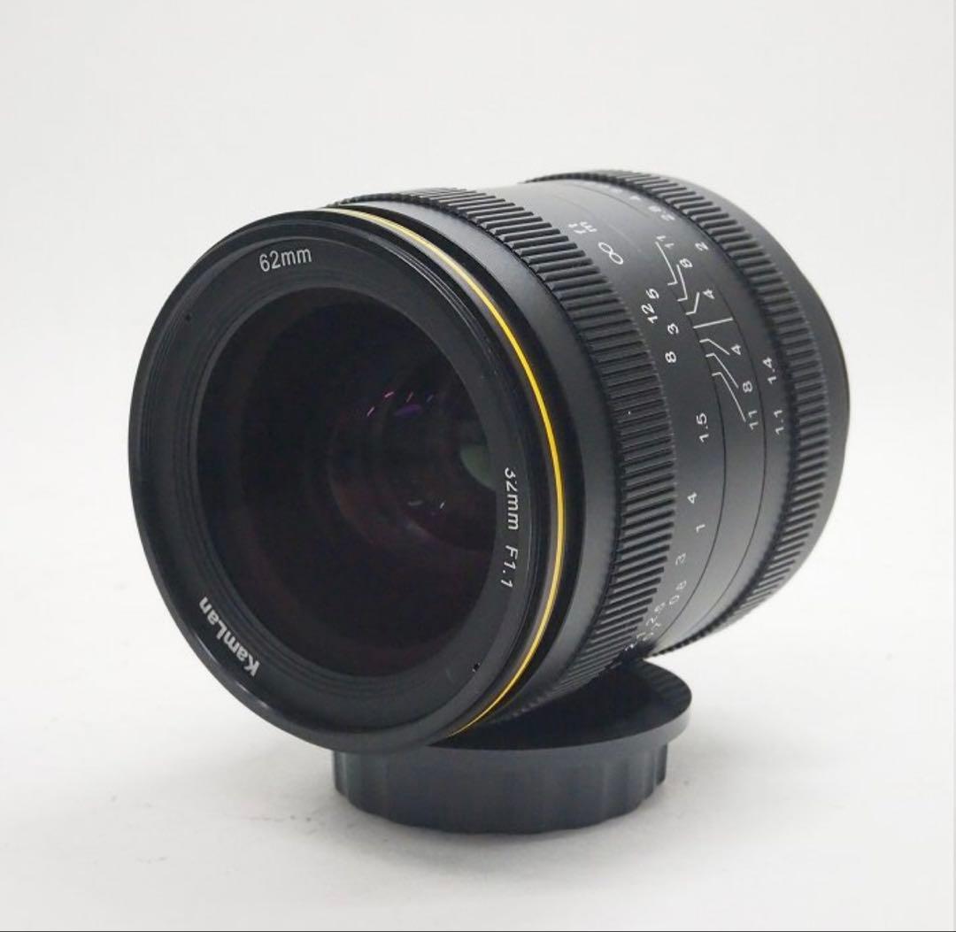 KAMLAN KL 32mm f1.1 マイクロフオーサーズ - メルカリ
