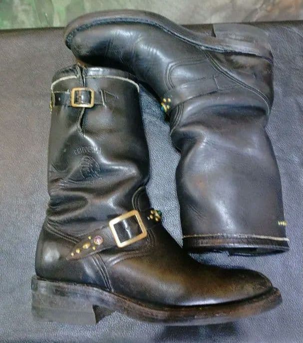 チペワ chippew カスタムエンジニアブーツ ナロー 7.5 - メルカリ