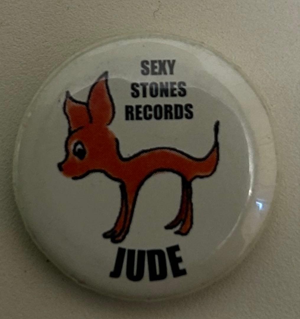 SEXY STONES RECORDS Jude 浅井健一 缶バッジ - メルカリ