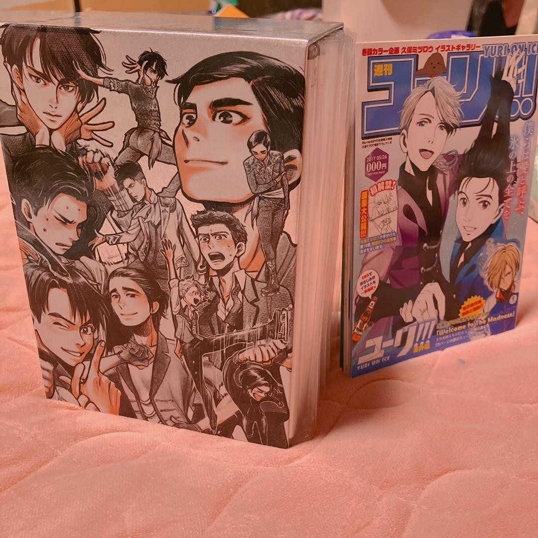 ユーリ!!! on ICE Blu-ray 全6巻 収納BOX＋全巻購入特典冊子 Amazon.co.jp: ユーリ On ICE Blu-ray DVD アニメイト全巻購入特典