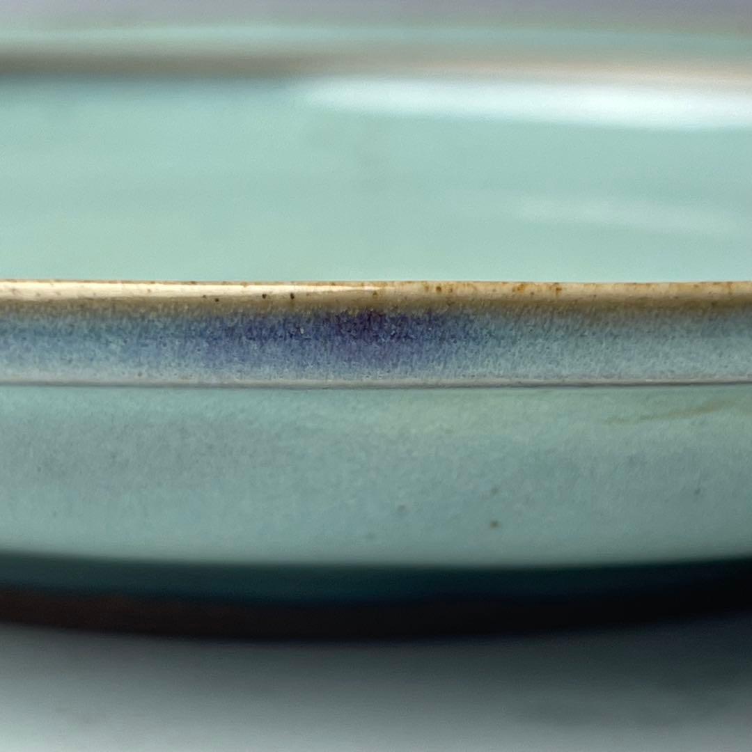 優美 鈞窯 天藍釉紫斑大盤 北宋至金 桐箱付 中国美術 古玩 - メルカリ