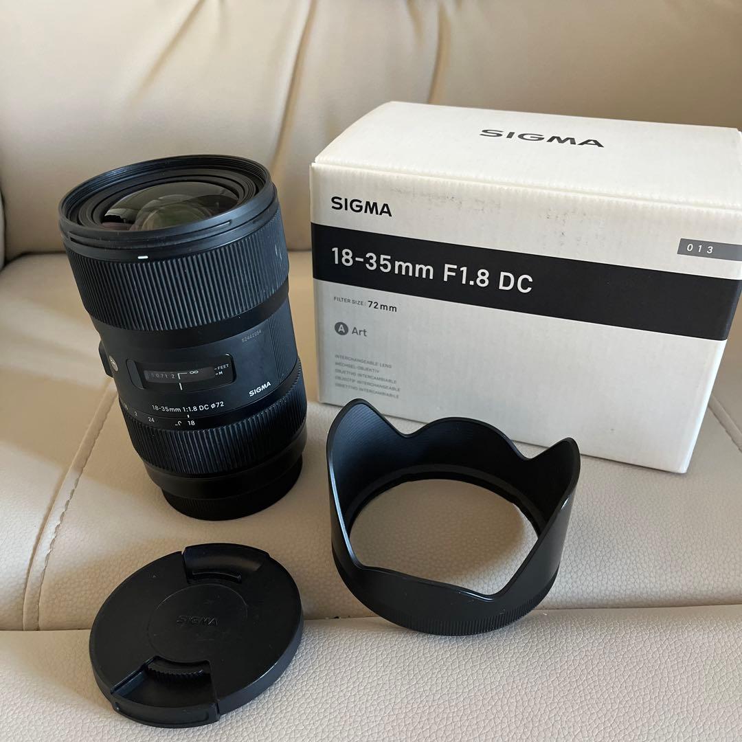 SIGMA 18-35mm F1.8 DC Art レンズ Canonマウント Amazon.com : Sigma 18-35mm F1.8 Art DC HSM Lens for Canon, Black