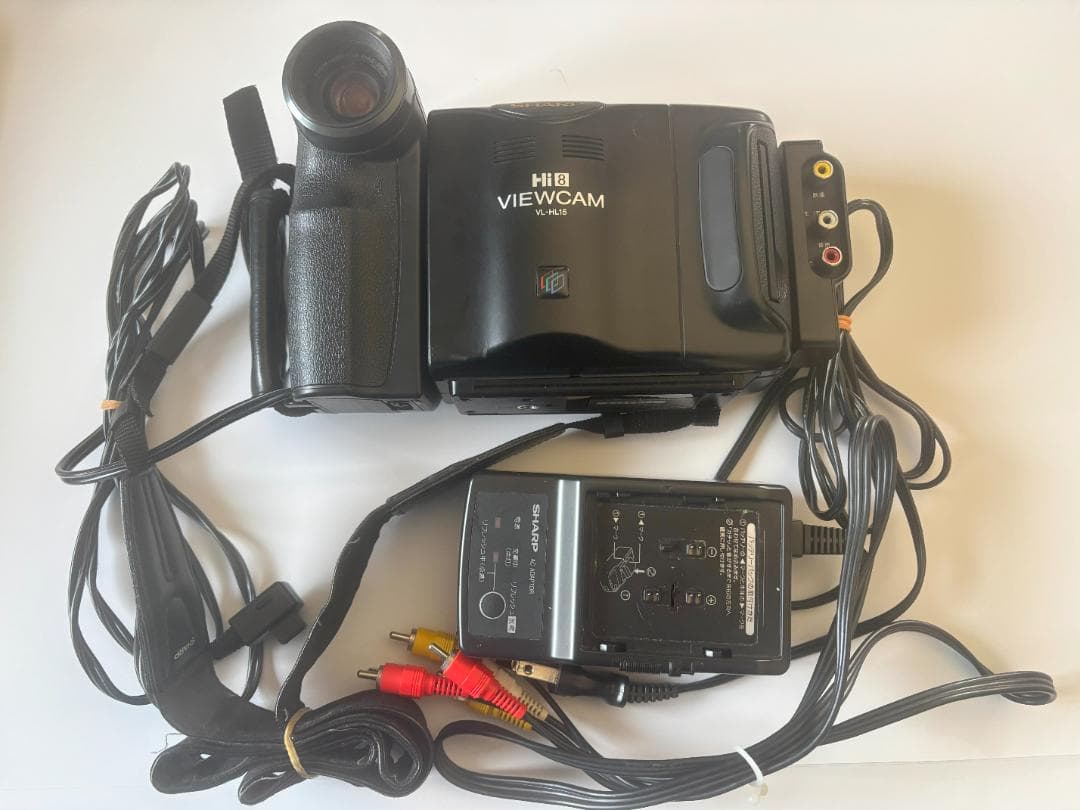 【再生OK】VL-HL15 シャープ Hi8mmビデオカメラ 8mm 224