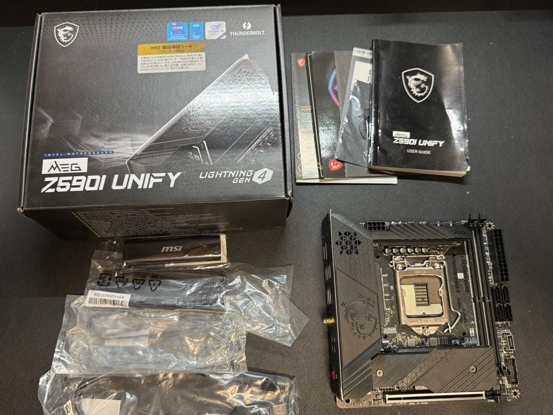 MSI Z590I UNIFY mini-itx マザーボード Amazon | MSI MEG Z590I UNIFY マザーボード MiniITX 第10・11世代CPU