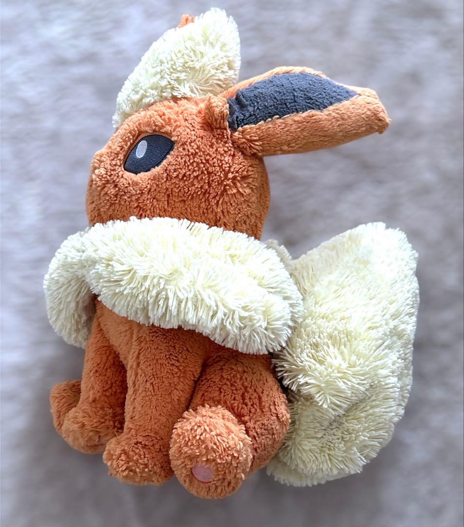 熊*直様 ブースター ふわふわ抱きぬいぐるみ ポケモンセンター 限定