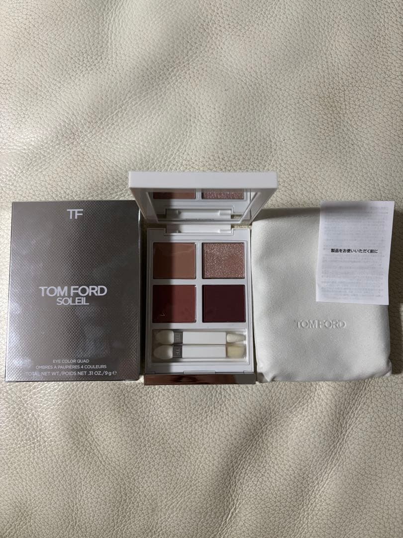 トムフォード ソレイユ アイ カラー クォード 01SN シャレー ミンク限定