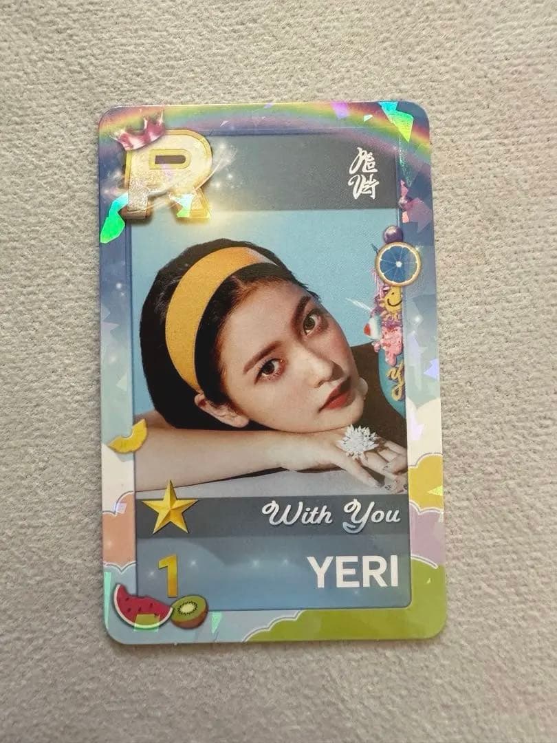 Red velvet イェリレンチキュラートレカ