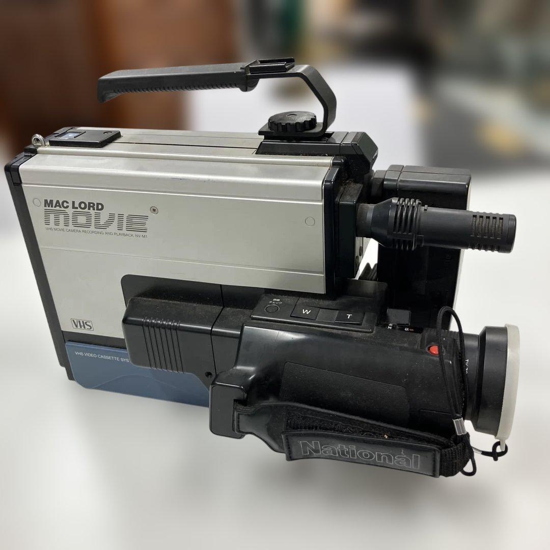 昭和レトロ VHSビデオカメラNationalナショナルNV-M1 - メルカリ