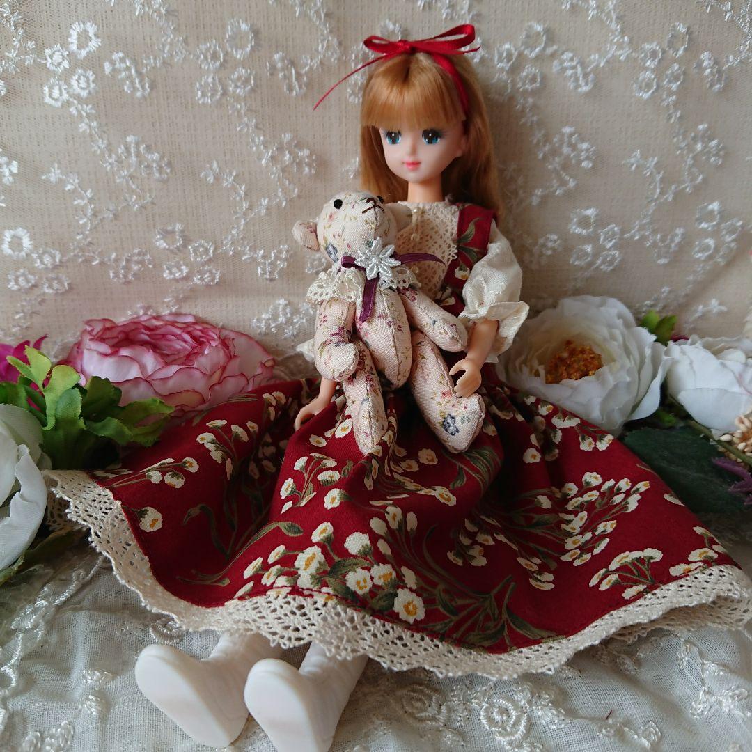 ジェニー サイズ ハンドメイド ドール 服 ドレス＊537＊ ジェニー