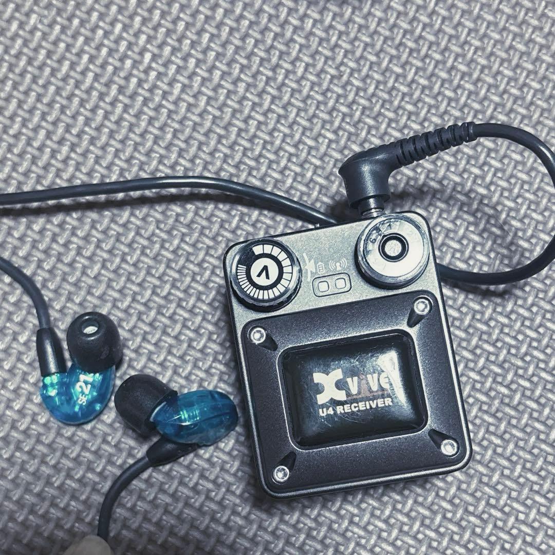 Xvive ( エックスバイブ )XV-U4R shure イヤモニ イヤフォン Xvive ( エックスバイブ )XV-U4R shure イヤモニ イヤフォン Xvive XV