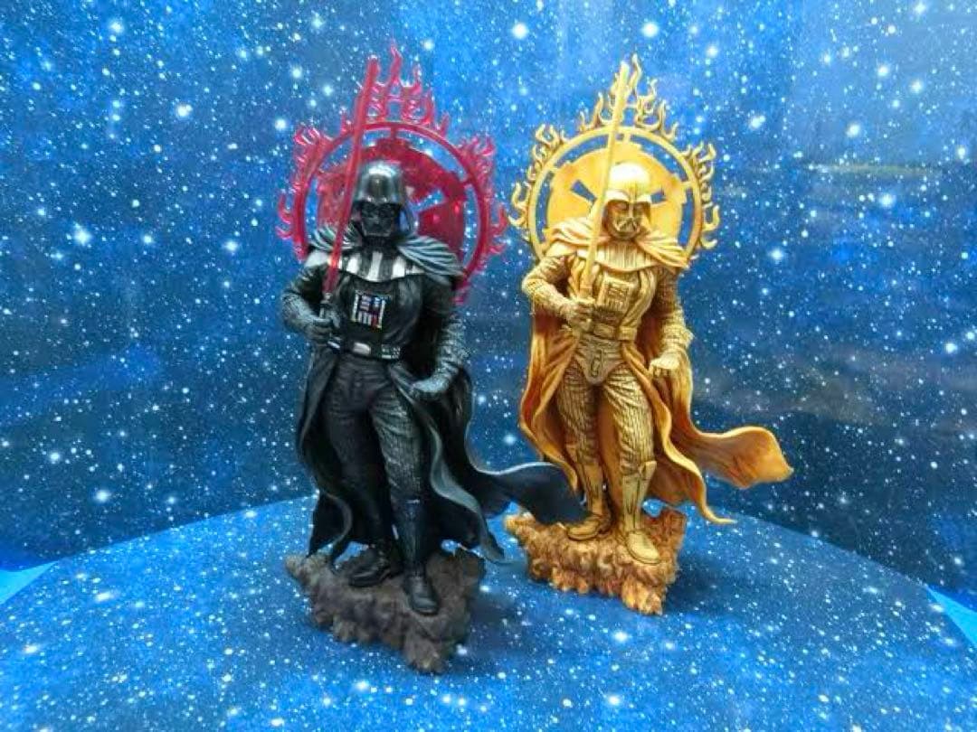 スター・ウォーズ 暗黒彫像フィギュア ダースベイダー 全2種セット