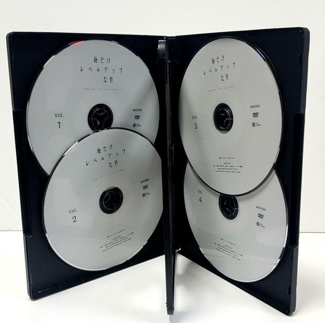 【新品ケース収納】俺だけレベルアップな件　DVD 全4巻　全巻セット