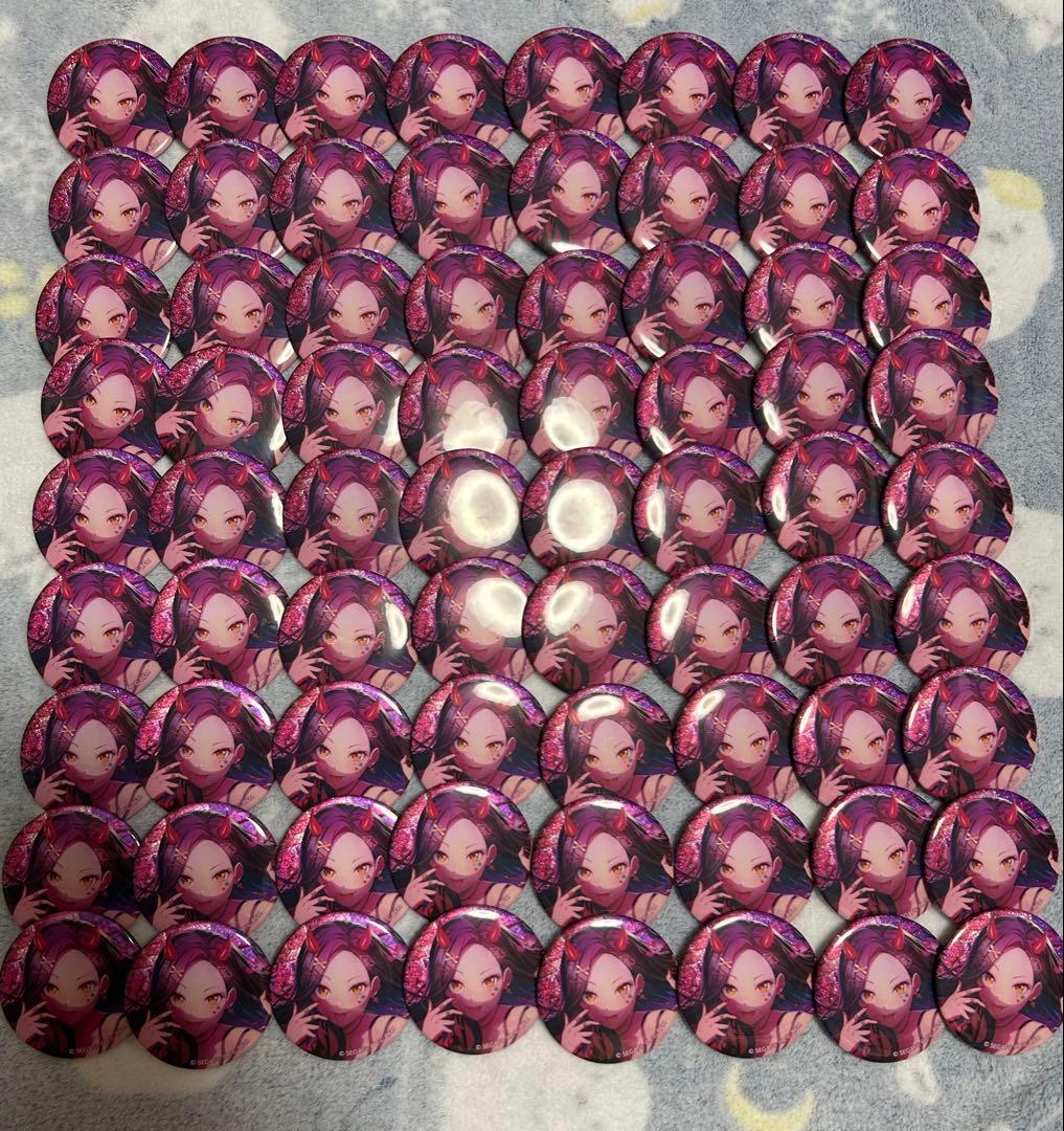 プロセカ 白石杏 缶バッジ 5A カラフェス 72点 プロジェクトセカイ 白石杏 グリッター缶バッジ イベントイラスト