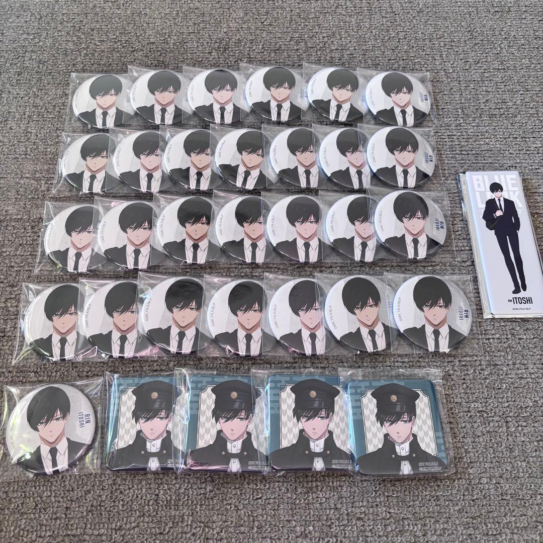 ブルーロック 糸師凛 ベースヤードトーキョー 缶バッジ 30点 まとめ